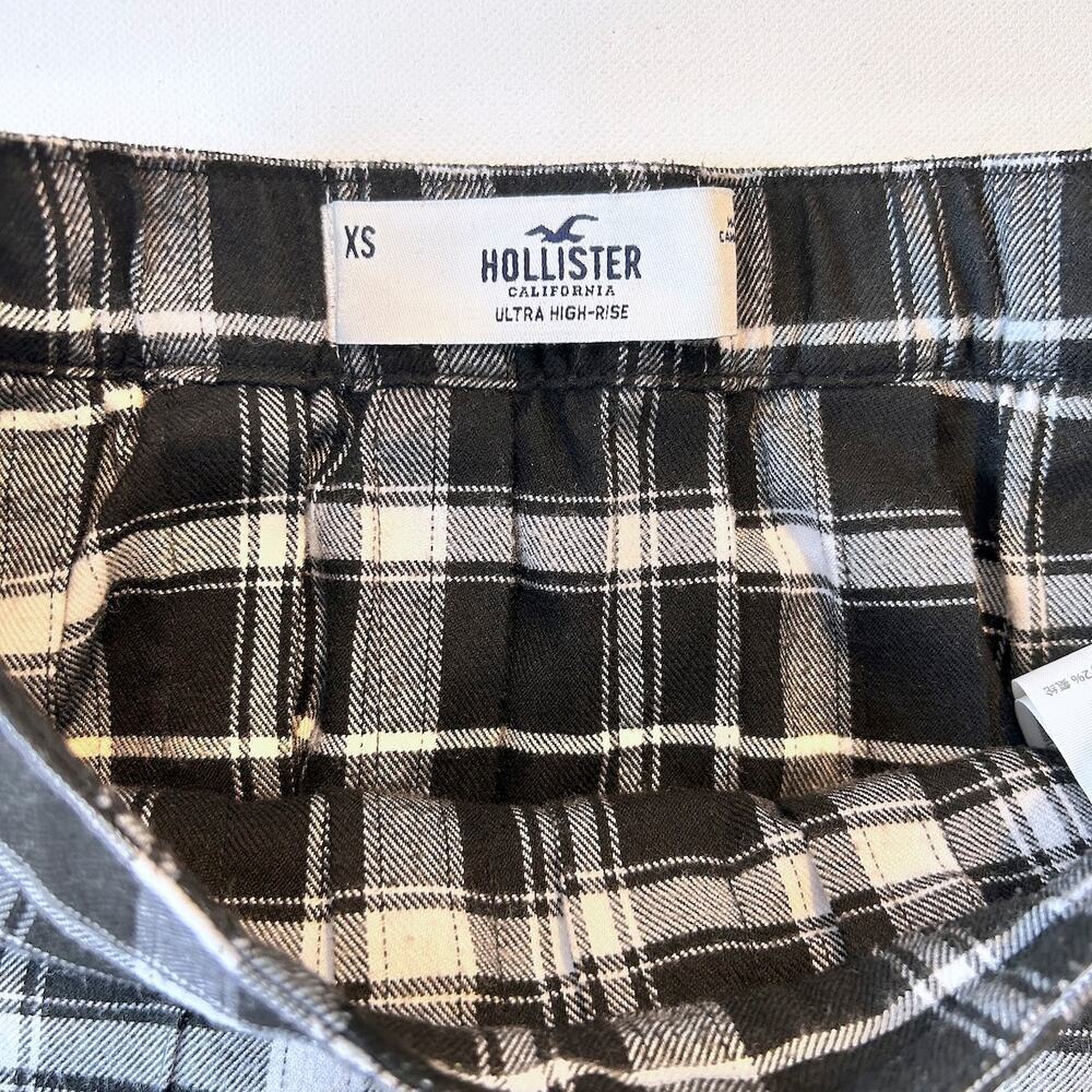 Hollister Y2K 90's Clueless Academia Lolita Pleated Skater Skirt - Picture 3 of 4